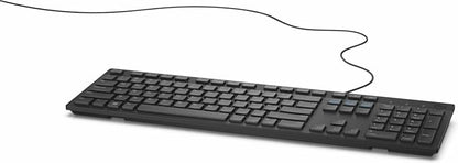 Dell 091A682 KB216 USB QWERTY English(UK Layout) Black Keyboard - Keyboards (Standard, Wired, USB, QWERTY, Black)