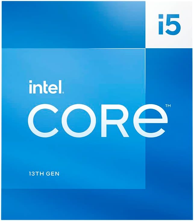 Intel Core i5 13400 13th Generation Desktop PC Processor Box CPU APU 20 MB Cache 10 Cores 16 Threads 4.60 Ghz Clock Speed 3 Years Warranty with Fan LGA 1700 Socket (Graphics Card not Mandatory)