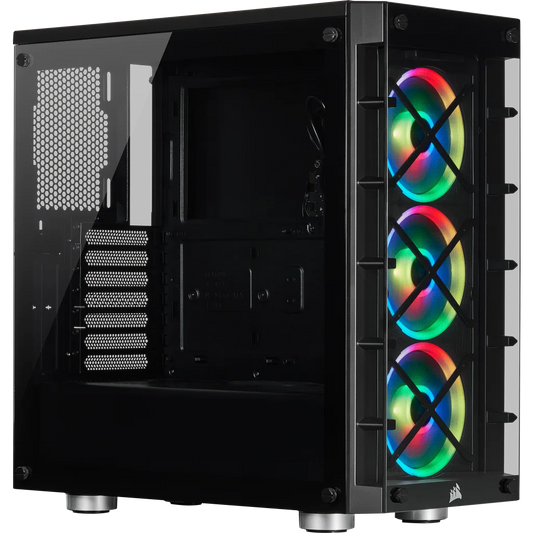 Corsair iCUE 465X RGB Mid-Tower ATX Smart Case — CC-9011188-WW