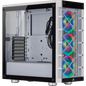 Corsair iCUE 465X RGB Mid-Tower ATX Smart Case — White - CC-9011189-WW