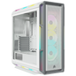 iCUE 5000T RGB Tempered Glass Mid-Tower ATX PC Case — White - CC-9011231-WW