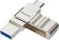 Biwin UD150 256GB USB 3.2 Gen1 150MB/s Dual USB-A C Flash Drive