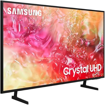 Samsung 43 Inch 4K UHD Smart LED TV - Black - UA43DU7000UXEG [2024 Model]