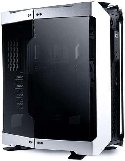 Lian Li Odyssey X Silver Tempered Glass on The Left and Right Sides, Aluminum Full Tower Gaming Computer Case - TR-01A