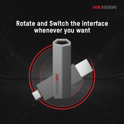 Hikvision E304C Ultra Dual Drive Go USB Type-C Flash Drive - 64GB