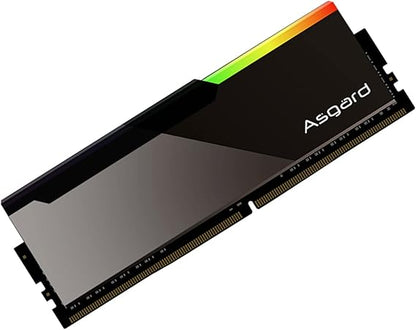 DDR5 RAM Bragi Asgard V3 Memoria Ram DDR5 32GB (16GBx2) 7200MHz Specially Selected B-die Desktop Memory Mirror Design