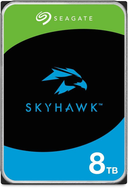 Seagate 8TB SkyHawk Surveillance 3.5" Hard Drive SATA 6Gb/s/256MB/7200 RPM - ST8000VX004