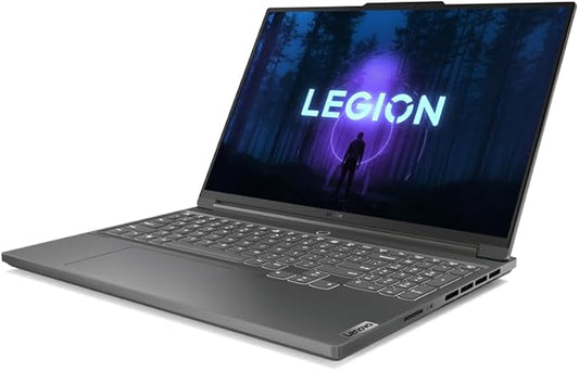 Lenovo Legion Slim 7 16IRH8-13th Intel Core i7-13700H, AI Chip: LA2-Q, NVIDIA GeForce RTX 4060 GDDR6 Graphics, 16GB DDR5-5200 RAM, 1TB SSD, 16" 3.2K (3200x2000) IPS 430nits 165Hz, Aluminium Grey