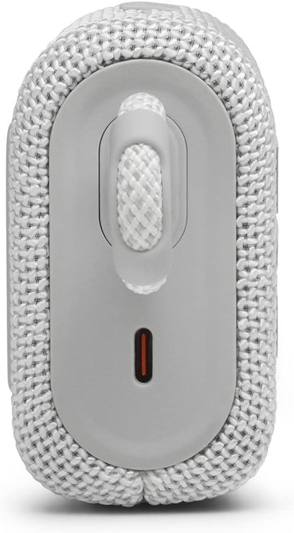 JBL Go 3 Waterproof and Dust Proof Bluetooth Speaker - White