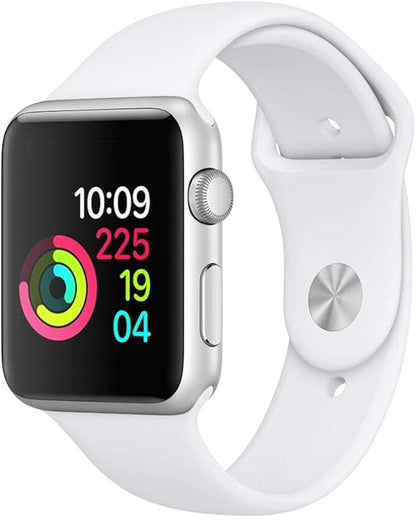 Apple Watch Series 3 GPS 42mm Silver Aluminium Case with Fog Sport Band