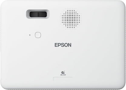 Epson CO-W01 WXGA Projector, 3LCD technology, 3,000 lumen brightness, 378inches screen size, White, Compact