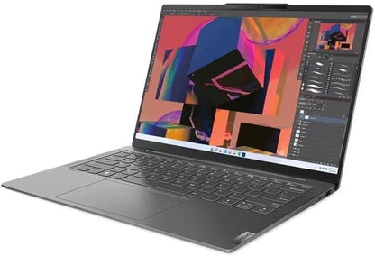 Lenovo Yoga Slim 6, Intel Core i7-1260P,16GB Soldered LPDDR5-4800, 14" 2.2K (2240x1400) IPS 300nits Anti-glare, 100% sRGB, 60Hz, 1TB SSD,Windows 11 Home (82WU0067ED) 2 Years Local Warranty by Lenovo