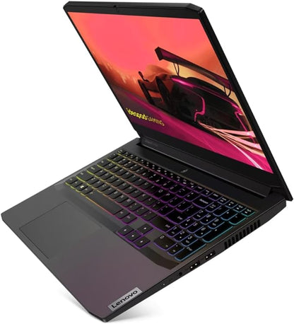 Lenovo IdeaPad Gaming 3, AMD Ryzen 5 5500H, 16GB Soldered DDR4-3200, 15.6" FHD (1920x1080) IPS 300nits, 144Hz, 512GB SSD, Windows 11 Home (82K202A2ED) 2 Years Local Warranty by Lenovo