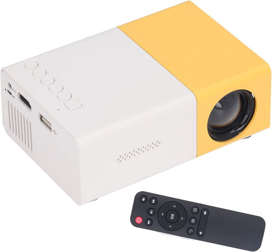 Mini Projector,Mini Projector,4K Retroprojector,Mini Projector 16 9,Mini Portable Projector Mini 24 to 60 Inch Resolution 1920X1080 Large Screen Projector for Outdoor Home Theater Wire