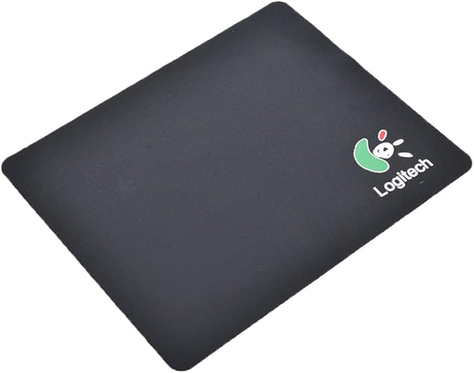 Generic Rubber Small Square Mousepad With Plain Design For Pc 20x18 CM - Black