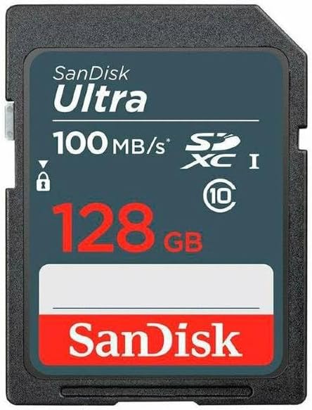 SanDisk Ultra 128GB SDXC Memory Card 100MB/s