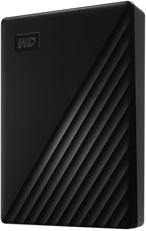 My Passport 5TB black - Portable Hard Drive with password protection and auto backup software