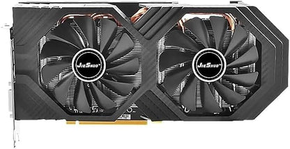 JIESHUO AMD RX 580 4GB 2048SP Video graphics card GDDR5 GPU 256-bit PCI-E 3.0 rx580 4g Computer Desktop Computer Gaming