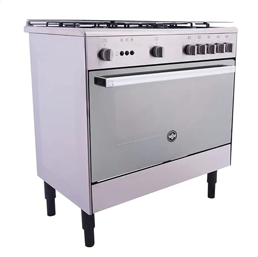 LA GERMANIA Cooker 90 x 60 - 5 Gas Burners Stainless 9C10GRB1X4AWW - T