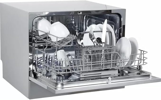 Kelvinator table top dishwasher 6 place settings KDW6-3602E- 2 years warranty