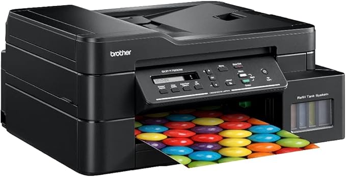 Brother Wireless All In One Ink Tank Printer, DCP T720DW, Automatic 2 Sided Features, Mobile & Cloud Print And Scan, High Yield Ink Bottles