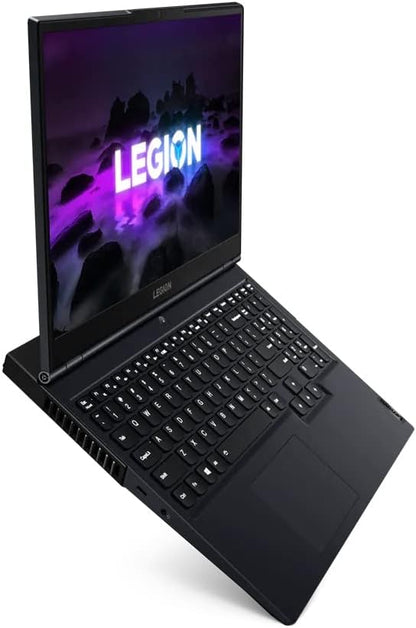 Lenovo Legion 5 Gaming Laptop - Ryzen 5 5600H 6-Cores, 16 GB RAM, 512 GB SSD, NVIDIA GeForce RTX 3050 Ti 4GB GDDR6 Graphics, 15.6" FHD (1920x1080) IPS 120Hz, Backlit Keyboard, Windows 11