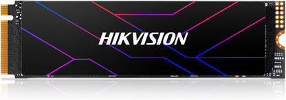 Hikvision NVMe SSD 1TB, PCIe 4.0 NVMe M.2 2280 Internal Solid State Drives, up to 7450MB/s 3D NAND SSD Internal Gaming SSD for PC Gamer, PS5(With Heatsink- G4000)