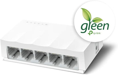 TP-LINK LS1005 Desktop Switch, 5 Ports - White