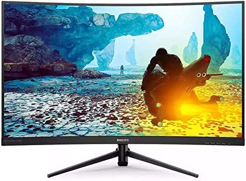 Philips Gaming Monitor Full Hd Curved Lcd Display, 27 Inches, Fhd, Va, 1500R, 165Hz, Hdr Ready, 2H1Dp, Black, 272M8Cz