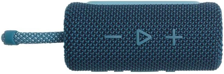 JBL GO 3 Portable Waterproof Bluetooth Speaker - Blue-Small - T