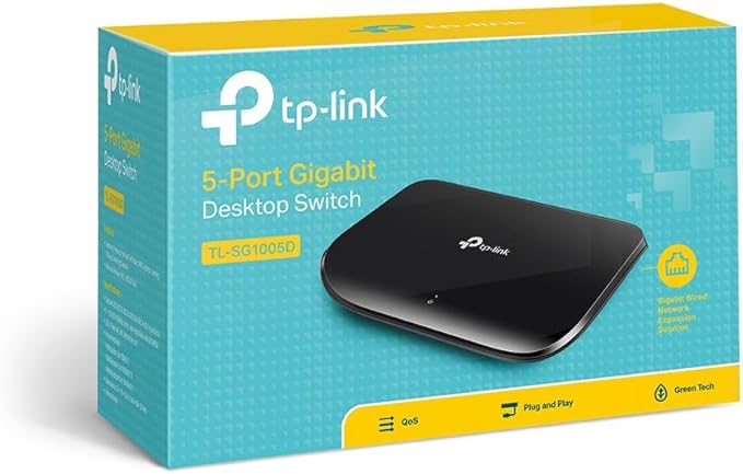 TP-Link TL-SG1005D 5-Port Gigabit Desktop Switch