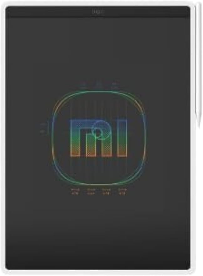 Xiaomi LCD Writing Tablet 13.5" (Color Edition) Vibrant brushstrokes | One-tap clear screen | Magnetic pen | Lightweight and portable | Dust-free and ink-free | Long battery life