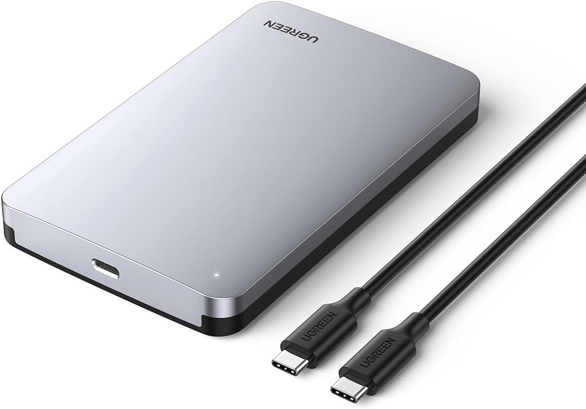 Ugreen USB-C 3.1 Gen2 2.5 Inch Hard Drive Enclosure (70499)