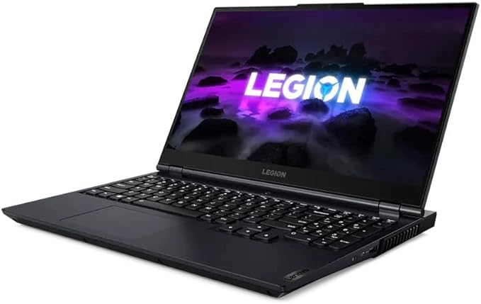 Lenovo Legion 5 Gaming Laptop - Ryzen 5 5600H 6-Cores, 16 GB RAM, 512 GB SSD, NVIDIA GeForce RTX 3050 Ti 4GB GDDR6 Graphics, 15.6" FHD (1920x1080) IPS 120Hz, Backlit Keyboard, Windows 11