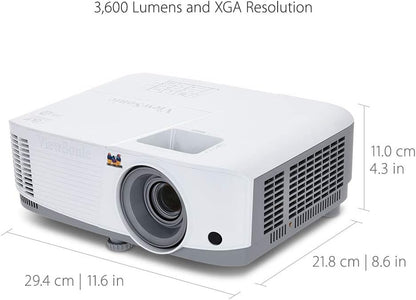 ViewSonic PA503X (1024x768) Resolution,XGA Projector, 3800 Lumens, Image Correction+Vertical Keystone, HDMI, Dual VGA