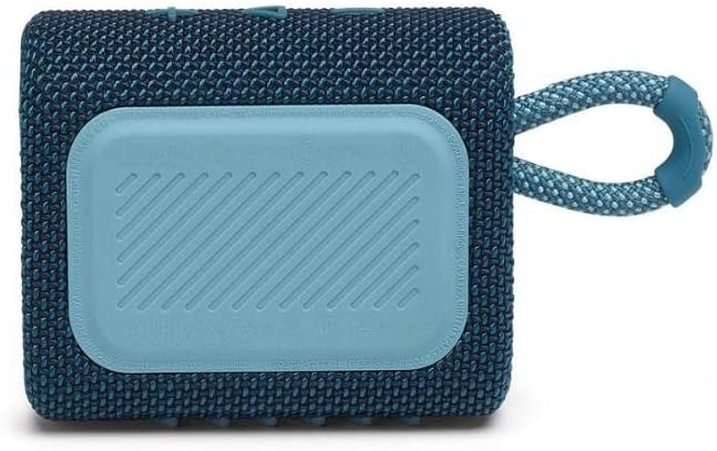 JBL GO 3 Portable Waterproof Bluetooth Speaker - Blue-Small - T