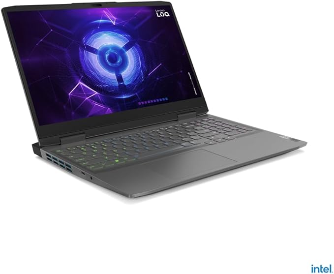 Lenovo LOQ 15IRH8 Gaming Laptop - i7-13620H 10 Cores, AI Chip: LA1, NVIDIA GeForce RTX 4050 6GB GDDR6 Graphics, 16GB DDR5 RAM, 512GB SSD, 15.6" FHD (1920x1080) IPS 350nits 144Hz + Lenovo LOQ RGB Mouse