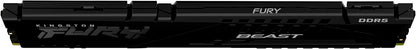 Kingston Fury Beast 16GB DDR5 5200MHz CL40 KF552C40BB-16 Desktop Memory - T
