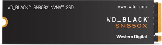 WD_BLACK 1TB SN850X NVMe Internal Gaming SSD Solid State Drive - Gen4 PCIe, M.2 2280, Up to 7,300 MB/s - WDS100T2X0E