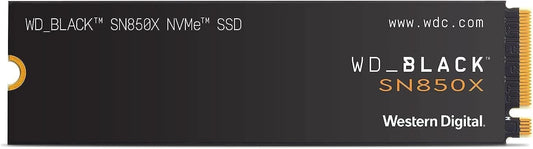 WD_BLACK 2TB SN850X NVMe Internal Gaming SSD Solid State Drive - Gen4 PCIe, M.2 2280, Up to 7,300 MB/s - WDS200T2X0E