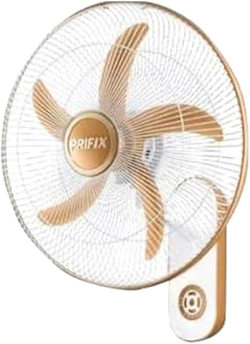 Prifix Hawaii Wall Fan- WFH-181 , White Gold