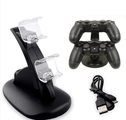 OIVO - USB Dual Controller Charger Power Supply Stand for Sony Playstation 4 Slim - T