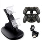 OIVO - USB Dual Controller Charger Power Supply Stand for Sony Playstation 4 Slim - T