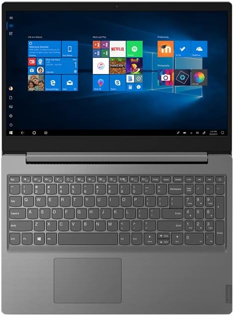 Lenovo V15 Laptop - Intel Core i3-10110U, 8GB RAM, 1TB HDD, Integrated Intel UHD Graphics, 15.6" HD (1366x768) 220nits Anti-glare, Dos - Iron Grey