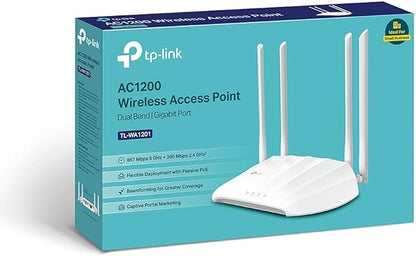 TP-LINK TL-WA1201 AC1200 Wireless Access Point,Dual-Band Wi-Fi