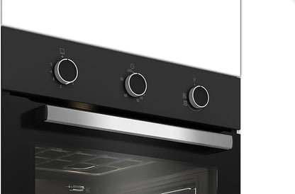 Beko Built-in Gas Oven - 60 cm - Electric Grill - Fan Assisted Cooking - Catalytic Side Walls - Cooling Fan - BBIH12100BC