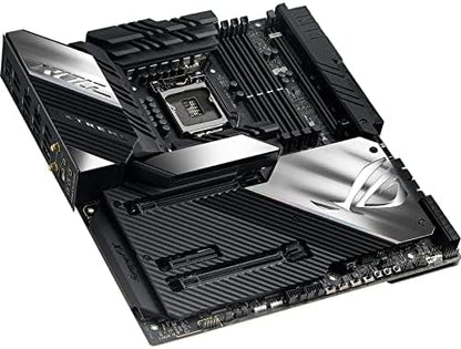 Asus ROG Maximus XIII Extreme (WiFi 6E) Z590 LGA 1200(Intel® 11th/10th Gen) EATX gaming motherboard (PCIe 4.0, 18+2 power stages, 5x M.2 slots, 10 Gb &2.5Gb LAN,Thunderbolt 4, 1.77” Livedash OLED)