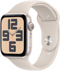 New Apple Watch SE (2nd Gen, 2023) [GPS 40mm] Smartwatch with Starlight Aluminum Case with Starlight Sport Band S/M. Fitness & Sleep Tracker, Crash Detection, Heart Rate Monitor, Water Resistant - T
