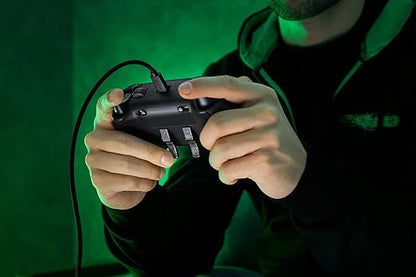 Razer Wolverine V2 Chroma Wired Gaming Controller for Xbox Series X|S, Xbox One, PC: RGB Lighting - Remappable Buttons & Triggers - Mecha-Tactile Action Buttons & D-Pad - Trigger Stop-Switches - Black