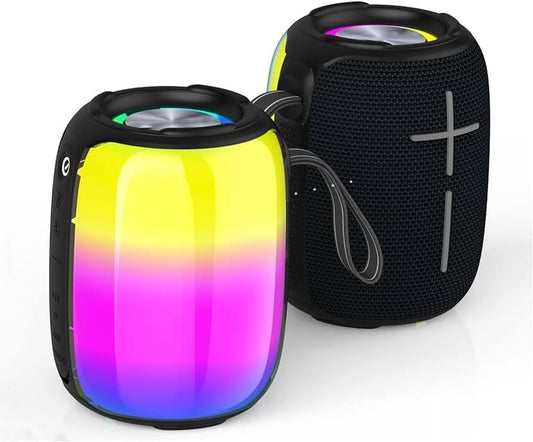 Awei Y525 Bluetooth 5.3 Talker Portable TWS Hifi Speaker Wireless USB Outdoor Speaker Mini Music RGB Light Running